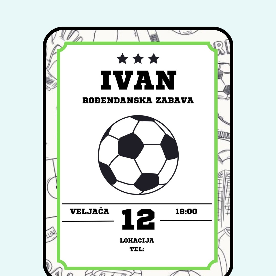 Rođendanska pozivnica